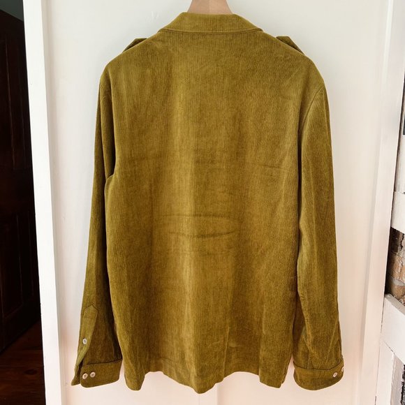 SEFR green Lukey button down shirt - Picture 6 of 10